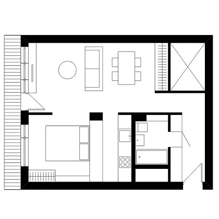 Appartement Apartament Superjednostka *